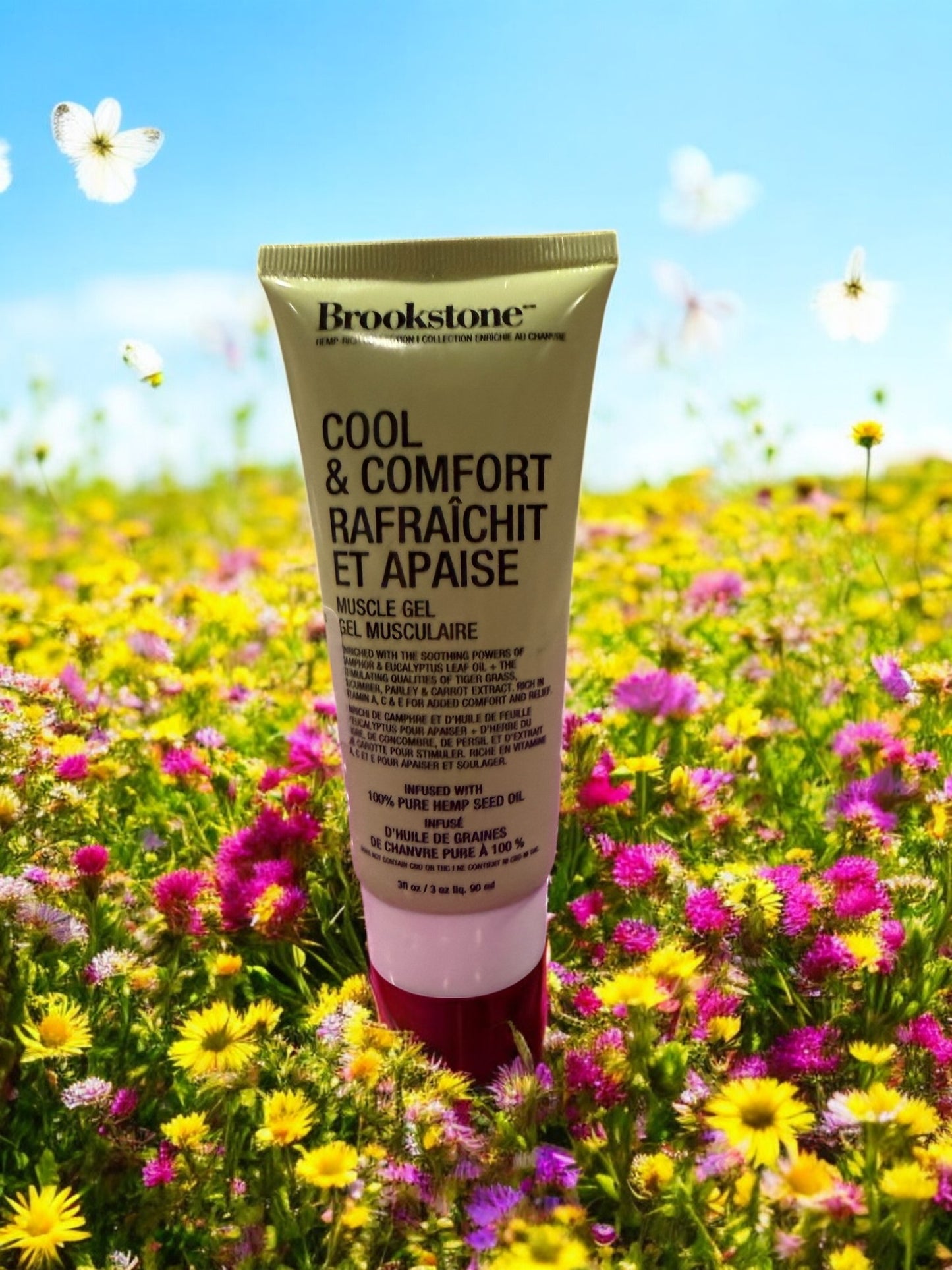 Brookstone Cool & Comfort Muscle Gel – 3 oz