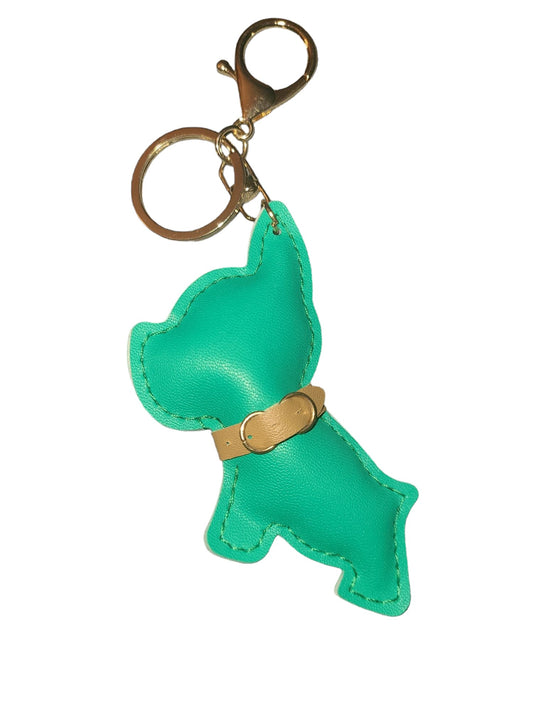 Colorful Puppy Keychain