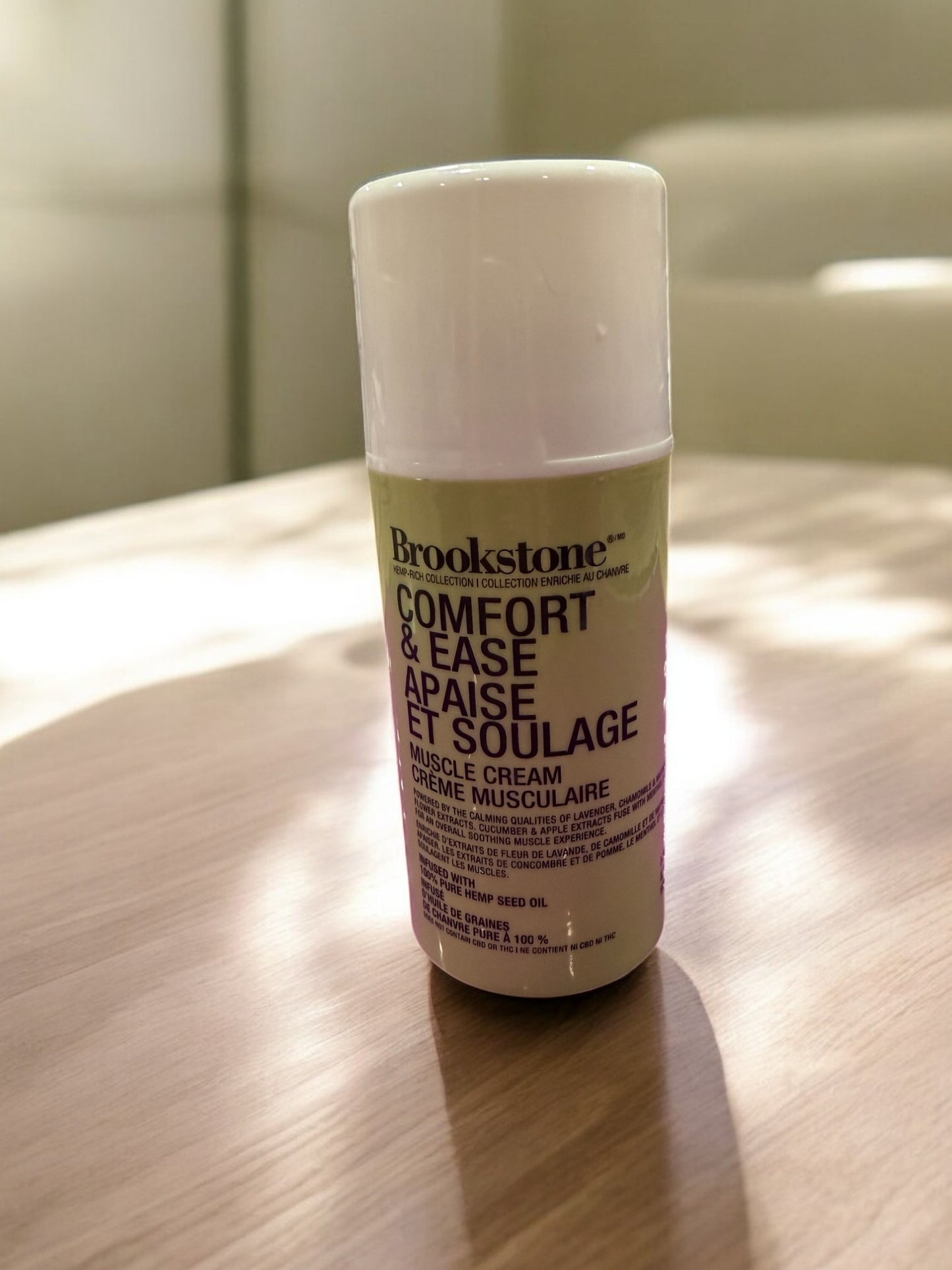 Brookstone Comfort & Ease Muscle Cream – 3 oz