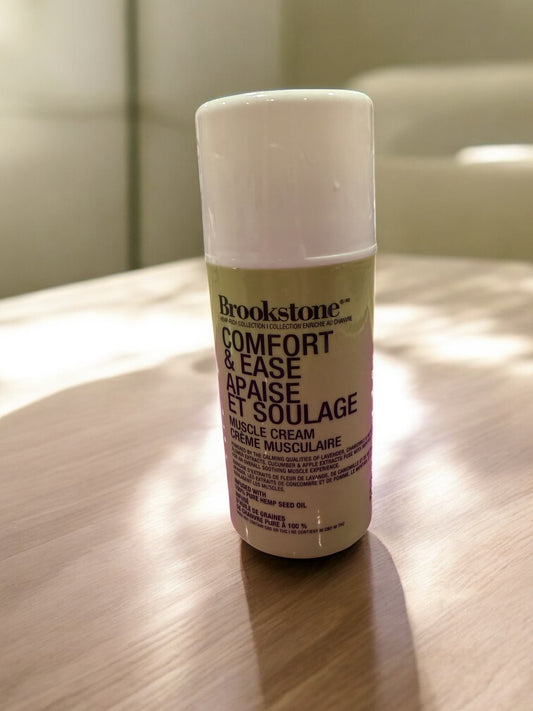 Brookstone Comfort & Ease Muscle Cream – 3 oz