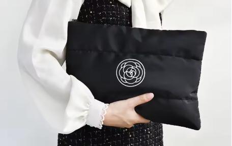 Luxury Quilted Makeup Bag